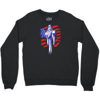 Christian Patriotic Usa Cute United Crewneck Sweatshirt | Artistshot