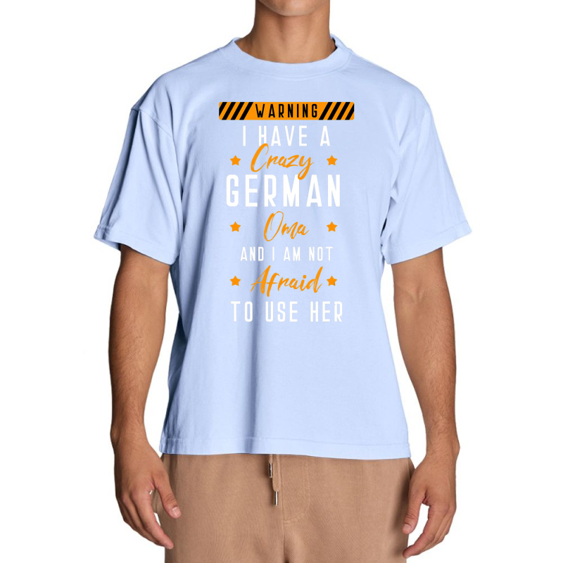 German Oma Deutschland Grandmother Germany Grandchildren Urban Heavy T-shirt by cm-arts | Artistshot