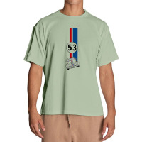 Herbie Vintage Look 53 Car Race Number Graphic Urban Heavy T-shirt | Artistshot