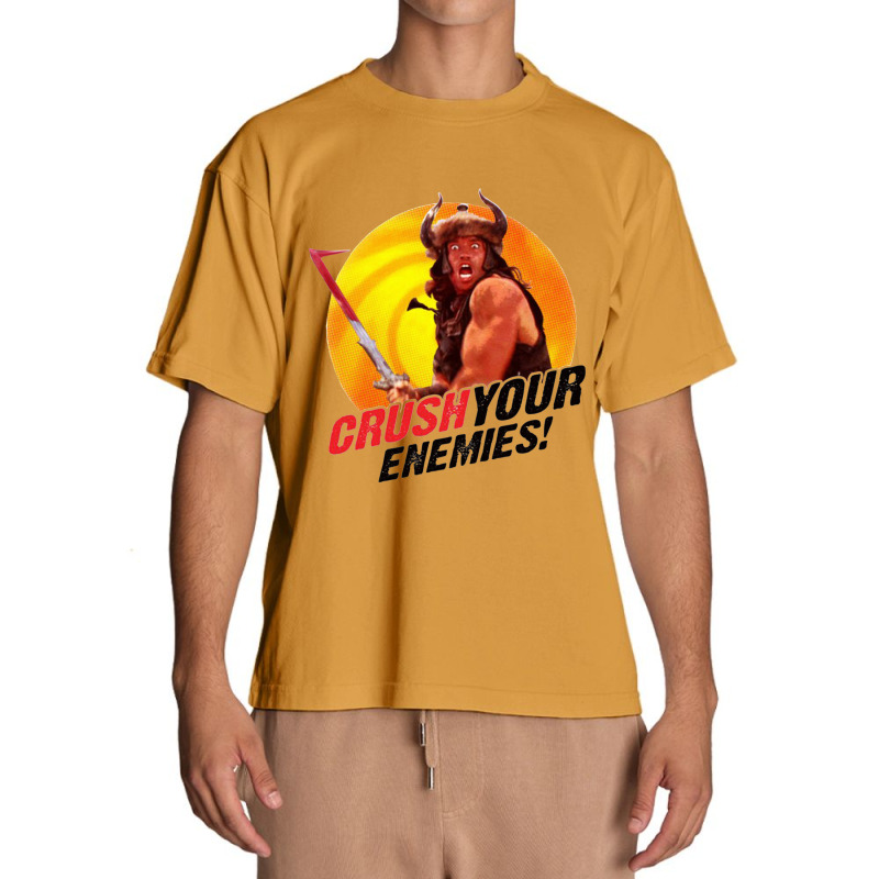 Crushs Your Enemies Merch Urban Heavy T-shirt by dhita irwanda | Artistshot