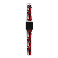 Mens Fireman Dad Father Fathers Day Firefighter Apple Watch Band | Artistshot