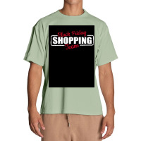 Black Friday Shopping Team   Red White Urban Heavy T-shirt | Artistshot