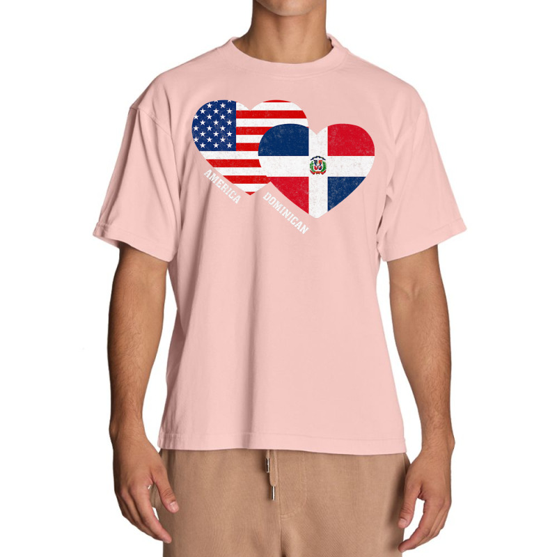 Dominican Republic Flag Shirt Dominican American Pride Premium T Shirt Urban Heavy T-shirt by cm-arts | Artistshot