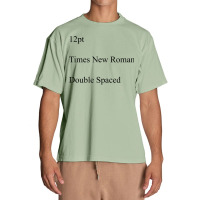 12pt Times New Roman Double Spaced Urban Heavy T-shirt | Artistshot