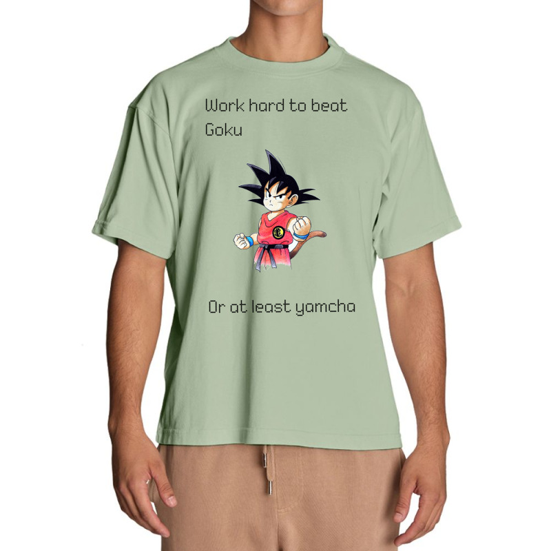 Goku And Workout Urban Heavy T-shirt by SANDRAWILLIAMS | Artistshot