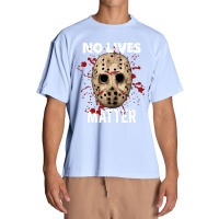 No Lives Matter 'jason Mask Horror Halloween Urban Heavy T-shirt | Artistshot