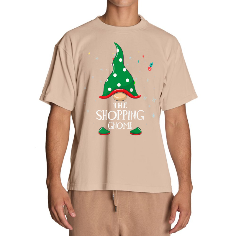 Funny Shopping Gnome Group Matching Family Costume Christmas Premium T Urban Heavy T-shirt | Artistshot