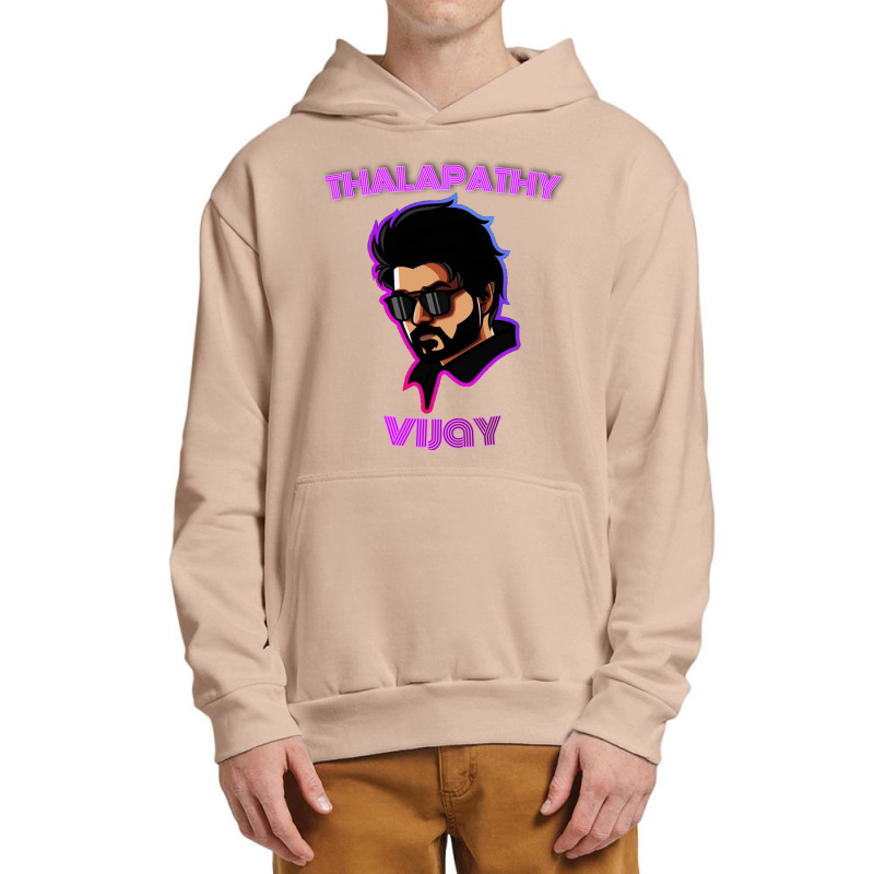 Master Thalapathy Vijay Illustration Tri-blend Urban Pullover Hoodie by TERESALIRES | Artistshot