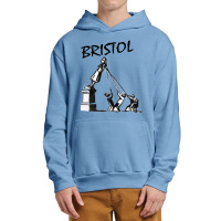 Banksy Colston Edward Colston Statue (bristol Protests) Urban Pullover Hoodie | Artistshot