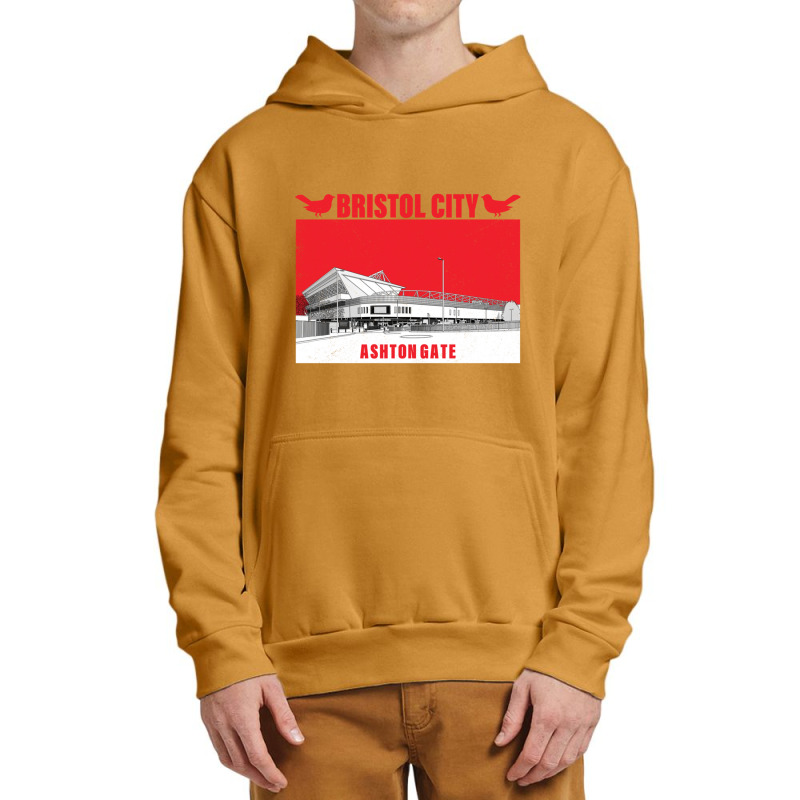 Bristol City Ashton Gate Urban Pullover Hoodie by THOMASRAFFERTY | Artistshot