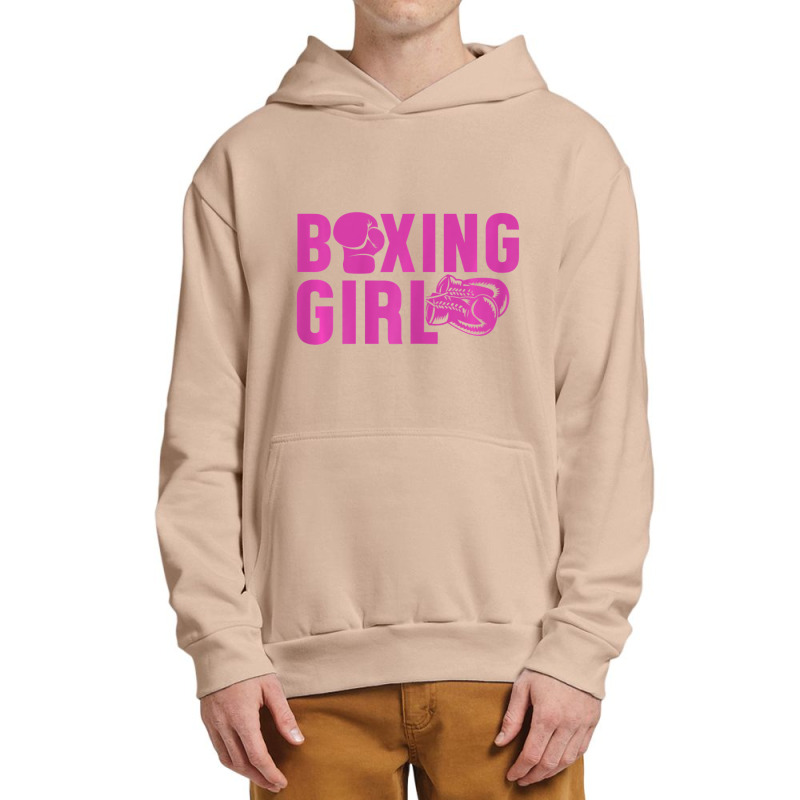 Womens Fighter Girl Boxer Athlete Urban Pullover Hoodie | Artistshot