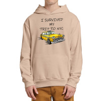 I Survived My Trip To Nyc Urban Pullover Hoodie | Artistshot