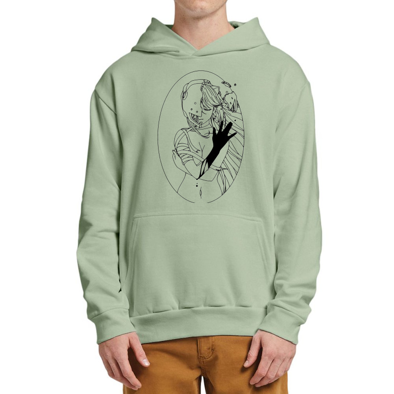 Elfen Lied Black Urban Pullover Hoodie | Artistshot