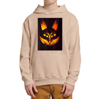 Halloween Cat   Scary Kitty   Creepy Halloween Party Urban Pullover Hoodie | Artistshot