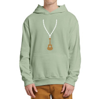 Collana D'oro Chitarrista Chitarra Urban Pullover Hoodie | Artistshot