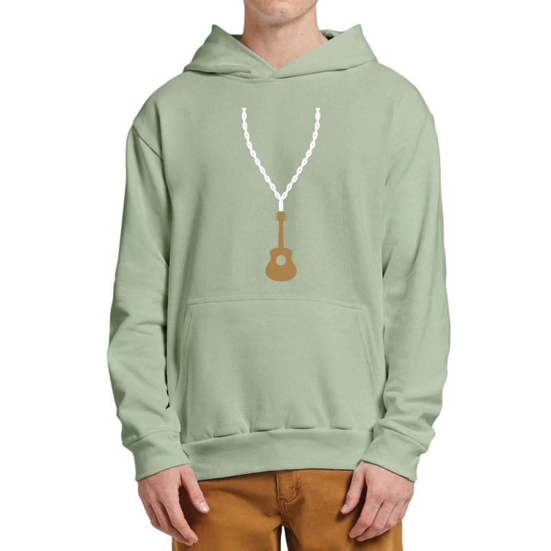 Collana D'oro Chitarrista Chitarra Urban Pullover Hoodie by DJ Art | Artistshot