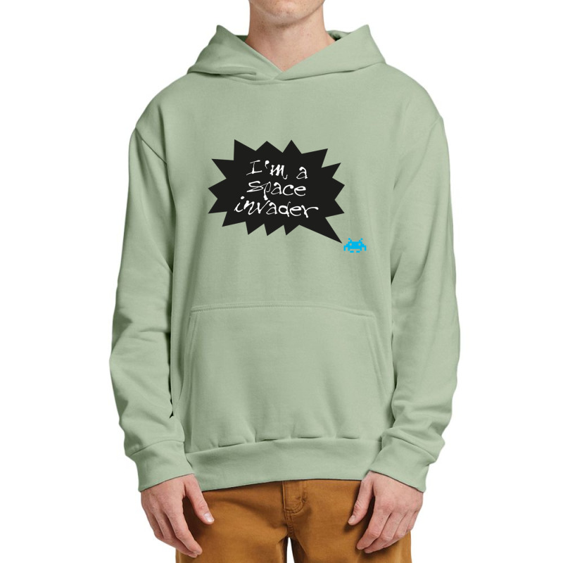 Im A Space Invader Urban Pullover Hoodie by cm-arts | Artistshot