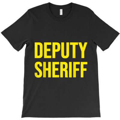 Deputy Sheriff Police Law Enforcement Uniform Costume T-shirt Designed By Yuh2105