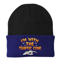 I'm With The Traffic Cone Halloween Couples Costume Womens Beanie | Artistshot