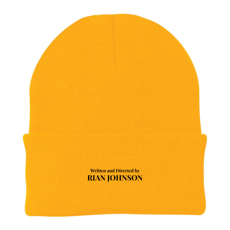 Rian Johnson Beanie by cm-arts | Artistshot