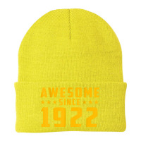 Awesome Since 1922 Birthday Beanie | Artistshot