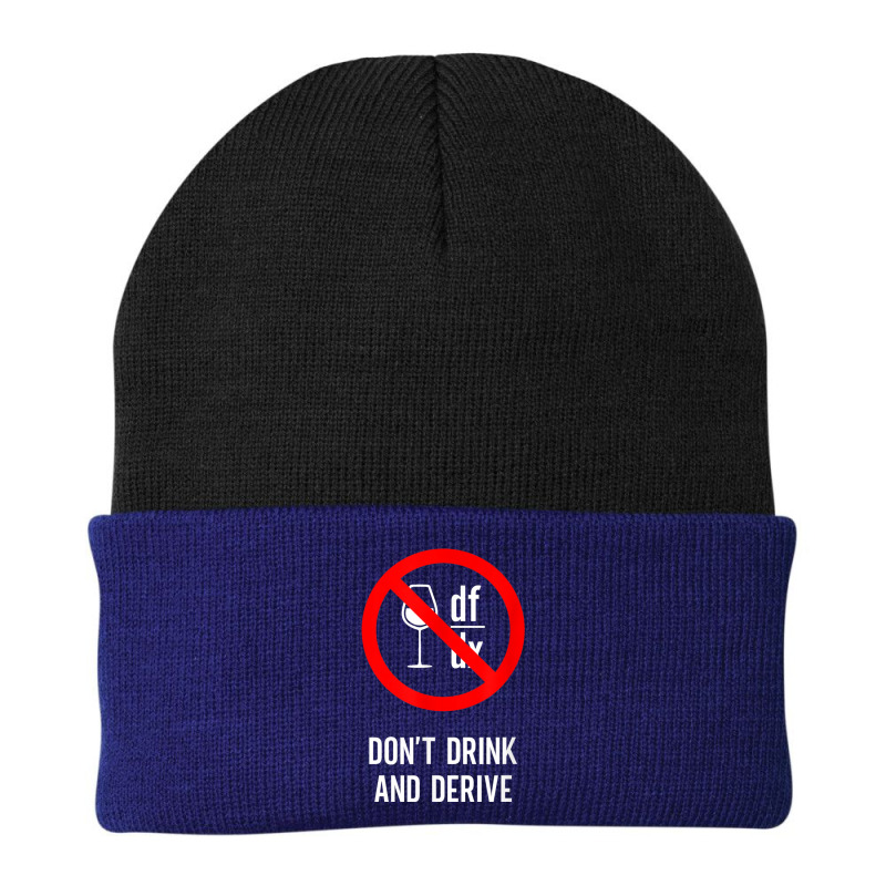 Don't Drink And Derive   Mathematician Physicist Teacher Beanie by Fashonus | Artistshot