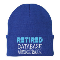 Retired Database Administrator Gifts Funny Retirement Beanie | Artistshot