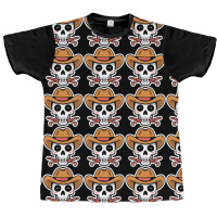 Kawaii Skull Cowboy Graphic T-shirt | Artistshot