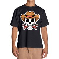 Kawaii Skull Cowboy Urban Heavy T-shirt | Artistshot