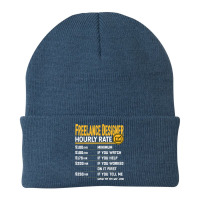 Freelance Designer Hourly Rate Funny Designer Digital Artist Beanie | Artistshot