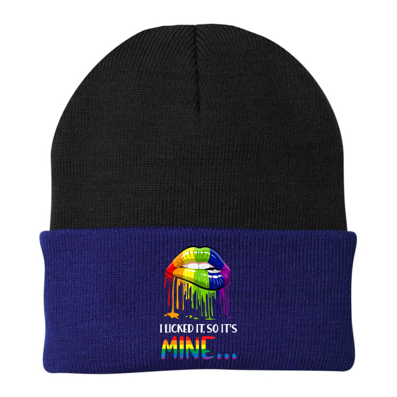 I Licked It So It Mine T Shirt , Gay Pride Lgbt T Shirt T Shirt Beanie by pypybedypa | Artistshot