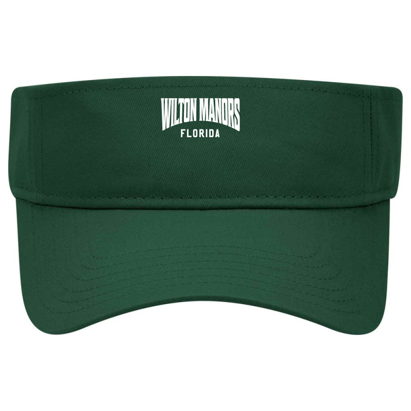 Wilton Manors Florida T Shirt Visor hat by cm-arts | Artistshot