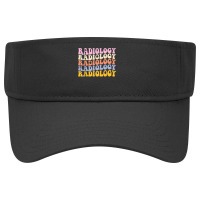 Radiology Technologist Groovy Boho, Rad Tech T Shirt Visor Hat | Artistshot