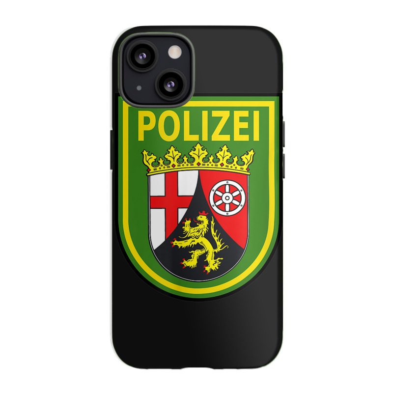 Rhineland Palatinate Police Iphone 13 Case | Artistshot