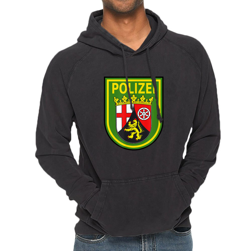 Rhineland Palatinate Police Vintage Hoodie | Artistshot