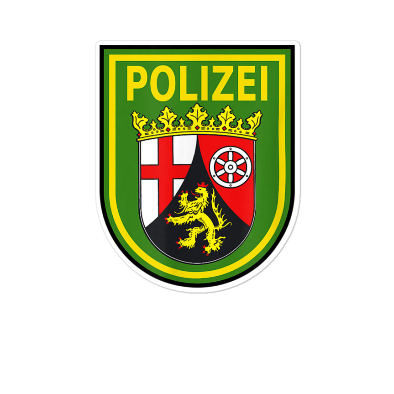 Rhineland Palatinate Police Sticker | Artistshot