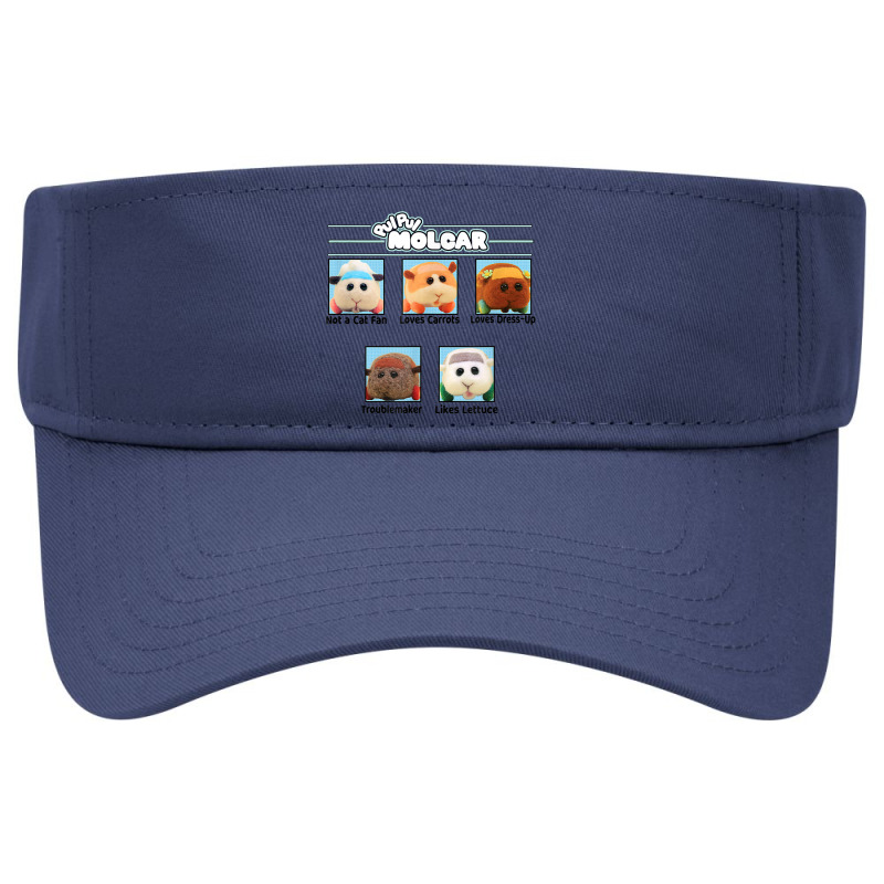 Pui Pui Molcar Guinea Pig Yearbook Visor hat by Queenie | Artistshot