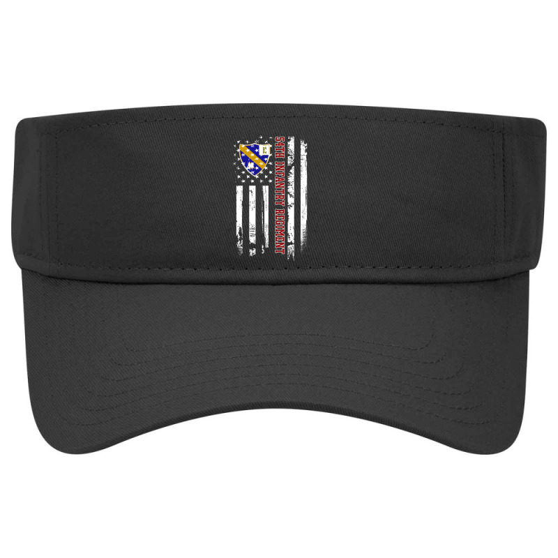 54th Infantry Regiment Veteran Usa Flag Veterans Day Xmas Long Sleeve Visor hat by cm-arts | Artistshot