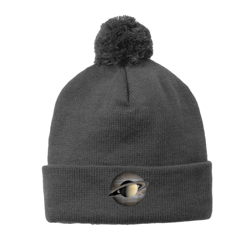 Jupiter Saturn Conjunction 2020   Astronomy Gifts T Shirt Pom Pom Beanie by fallenafsericebe | Artistshot