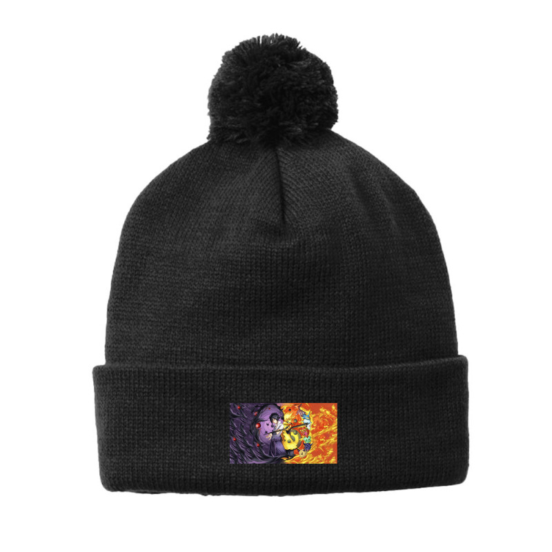 Anime Pom Pom Beanie by fruitbratart | Artistshot