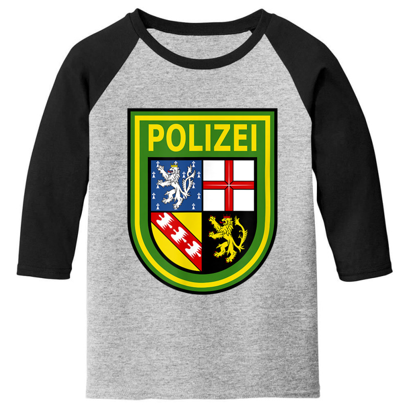 Saarland Police Youth 3/4 Sleeve by ThienThuong | Artistshot