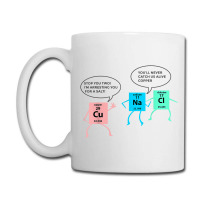 Salt And Copper Police Chemistry Pun Funny Gift For Teacher Coffee Mug | Artistshot