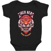 Tiger Head Baby Bodysuit | Artistshot