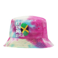 It's In My Dna Jamaica Genetic Jamaican Roots Jamaican Pride T Shirt Tie Dyed Bucket Hat | Artistshot