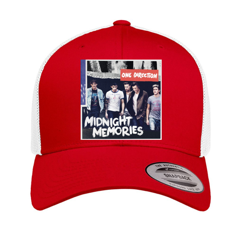 One Direction   Midnight Memories Retro Trucker Cap | Artistshot