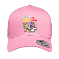 Be A Kind Sole Autism Awareness Rainbow Trendy Puzzle Shoes Retro Trucker Cap | Artistshot