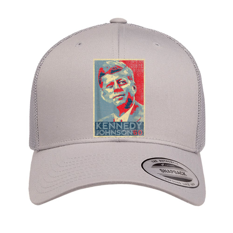 Kennedy Johnson 1960 Retro Campaign 4th Of July President T Shirt Retro Trucker Cap by towamingle | Artistshot