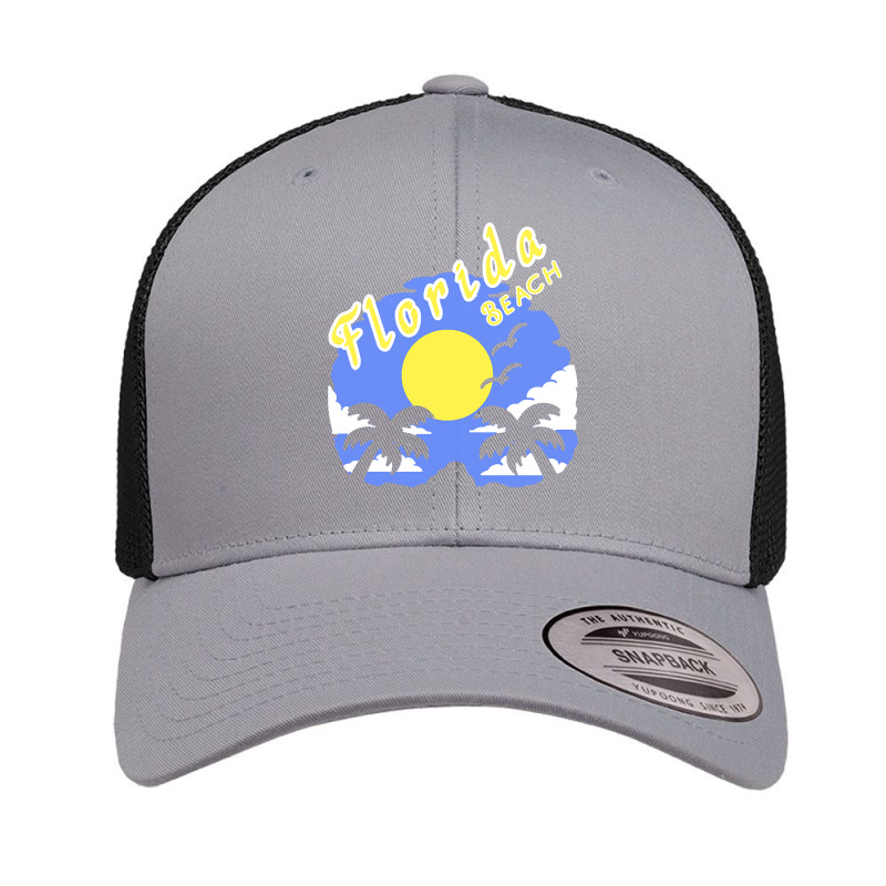 Summer T  Shirt Florida Beach  Lost Paradise T  Shirt Retro Trucker Cap by schillerelroy788 | Artistshot