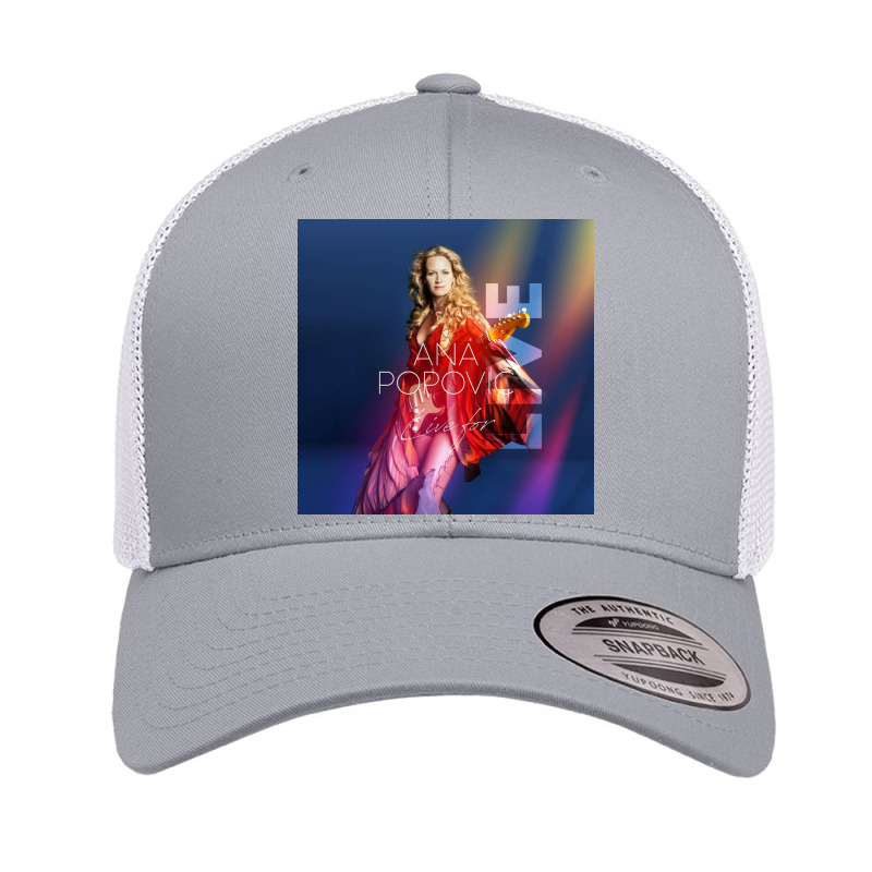 Ana Popovic Live For Retro Trucker Cap by DavidCampbell | Artistshot