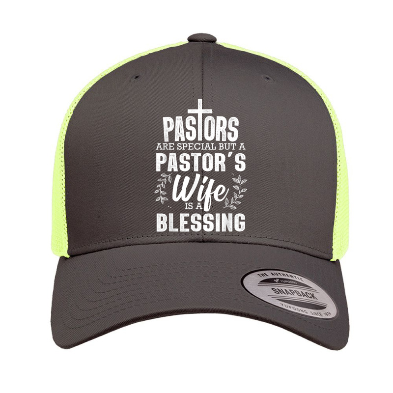 Funny Pastor Art For Women Wife Pastor Preacher Christian T Shirt Retro Trucker Cap by keishawnredner | Artistshot